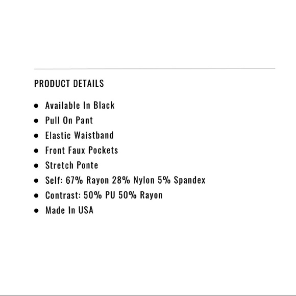 FASHION NOVA Always Ready Pants-Black - Picture 4 of 5